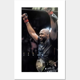 Jon 'Bones' Jones - The GOAT Posters and Art